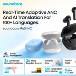 ایرپاد انکر مدل ANKER Soundcore D1202H31 R60i NC آبی - تصویر 2