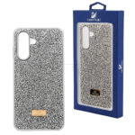قاب سامسونگ سواروسکی مدل SWAROVSKI SAMSUNG S25 FE نقره ای