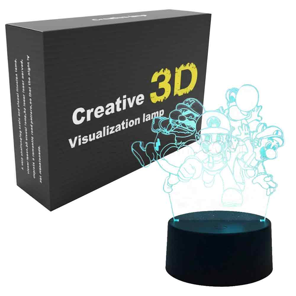 بالبینگ طرح SUPER MARIO مدل Creative 3D