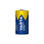 باتری متوسط سایز C آلکالاین وارتا VARTA LONGLIFE POWER بسته دو عددی - تصویر 2