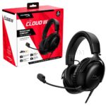 هدست سیم دار گیمینگ هایپر ایکس مدل HYPERX CLOUD III مشکی