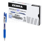روان‌نویس ژلی ساراسا کلیپ زبرا مدل ZEBRA JJB15-PB Sarasa Clip 0.7 آبی تیره بسته 10 عددی