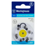 باتری سمعکی وستینگ هوس مدل WestingHouse A10 بسته 6 عددی