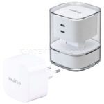 کلگی شارژر هادرون مدل HADRON C1016 PD 65W سفید