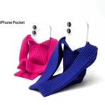 کیف دوشی بلند آیفون مدل Pocket IPhone صورتی - تصویر 3