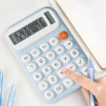 ماشین حساب مدل RH-2518B فانتزی آبی - تصویر 3