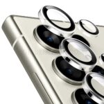 محافظ لنز شابلون دار زاینس مدل ZYONS SAMSUNG S25 Ultra طوسی - تصویر 2
