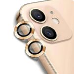 محافظ لنز شابلون دار مدل IPHONE 13/13mini طلایی - تصویر 2