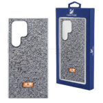 قاب سامسونگ سواروسکی مدل SWAROVSKI SAMSUNG S25 ULTRA طوسی