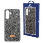 قاب آیفون سواروسکی مدل SWAROVSKI IPHONE 16 طوسی