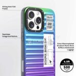 قاب آیفون یانگ کیت مدل YOUNGKIT AURORA ORIGINAL IPHONE 15 PRO  فیروزه ای - تصویر 3