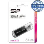 فلش سیلیکون پاور مدل Silicon Power Ultima II i-Series 64GB