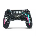دسته بازی سونی مدل PS4 طرح FIFA مشکی سبز - تصویر 2