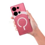 قاب شیائومی مدل Xiaomi Redmi NOTE 14S MARK قرمز مات - تصویر 2