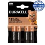 باتری قلمی آلکالاین دوراسل DURACELL 15KATA اصلی بسته 4 عددی