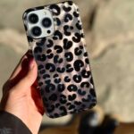 قاب اپل مدل  LEOPARD IPHONE 15 PRO Max طرح پلنگی قهوه ای - تصویر 2