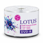 دی وی دی خام لوتوس مدل LOTOS DVD بسته 50 عددی