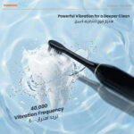 مسواک شارژی پرودو مدل PORODO PBZDX3BK Toothbrush with Memory Function مشکی - تصویر 3