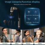ماساژور تفنگی دسته بلند FASCIAL GUN BLUE PACK - تصویر 3