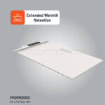 پد گرم کننده غذا پرودو مدل PORODO PD-LFST054-WH FOOD MAT - تصویر 5