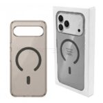 قاب آیفون مدل Iphone 17 AIR Mag Safe شفاف مشکی