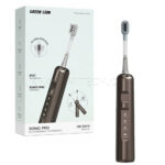 مسواک شارژی گرین لاین مدل GREEN LION GNGTB14TBBR SONIC PRO قهوه ای