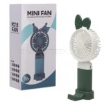 پنکه دستی شارژی مینی فن مدل MINI FAN LY3088 سبز