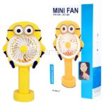 پنکه دستی شارژی مدل Mini Fan 8805 فانتزی مینیون