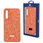 قاب سامسونگ سواروسکی مدل SWAROVSKI SAMSUNG A50 نارنجی