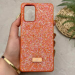 قاب شیائومی سواروسکی مدل SWAROVSKI XIAOMI NOTE 10 4G نارنجی - تصویر 2