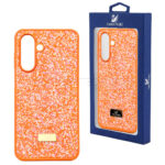 قاب سامسونگ سواروسکی مدل SWAROVSKI SAMSUNG A16 نارنجی