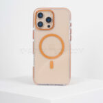 قاب آیفون مگ سیف مدل ICE CASE MagSafe IPHONE 13/14 شفاف نارنجی - تصویر 3