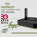 مودم رو میزی و همراه نزتک مدل NAZTECH HOPE 4G مشکی - تصویر 2