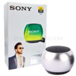 اسپیکر بلوتوثی پرتابل سونی مدل +SONY Mini M3 نقره ای