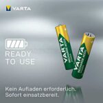 باتری نیم قلم شارژی وارتا مدل VARTA ACCU POWER AAA 1000mAh بسته 2 عددی - تصویر 2