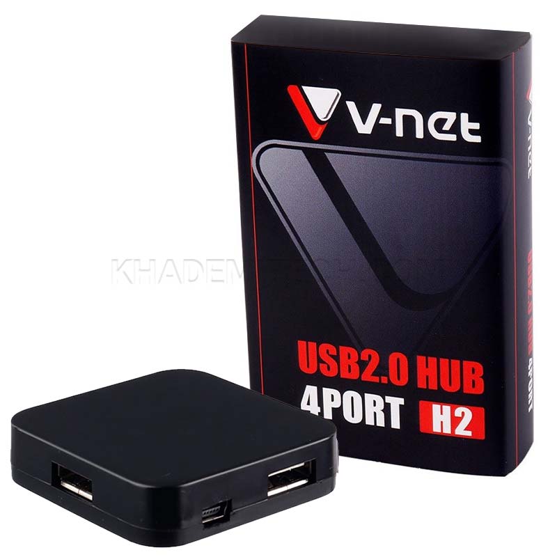 هاا هاب وی نت مدل V-NET V-HUAMH204 H2 4PORT USB2.0