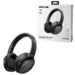 هدست بی سیم و اسپیکر بلوتوثی گرین لاین مدل GREEN LION SOUNDFLEX GN2N1SFHPBK مشکی