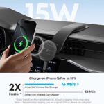 هولدر شارژر وایرلس انکر مدل ANKER NANO B2216H11 15W مشکی - تصویر 2