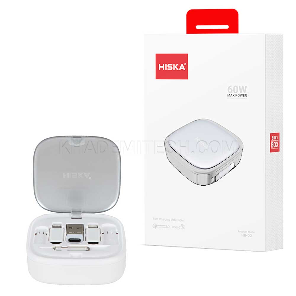 پکیج مسافرتی هیسکا مدل HISKA HR-02 طوسی