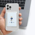 جا کارتی مگ سیف دار مدل WALLET MAGSAFE POLO چرم سفید - تصویر 2