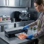 دستگاه وکیوم و بسته‌بندی مواد غذایی هیسکا مدل HISKA HR-82 Food Vacuum Sealer - تصویر 2