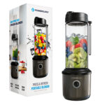 مخلوط کن شارژی پاورولوژی مدل POWEROLOGY PSM013BK Press & Refresh مشکی
