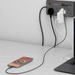 چندراهی برق تایمردار پاورولوژی مدل POWEROLOGY PWCUQC045BK Power Strip PD 20W - تصویر 3