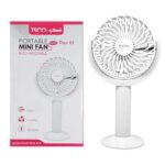 0پنکه دستی شارژی تسکو TFAN01 سفید