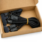 بند موبایل چرم مشکی - تصویر 2