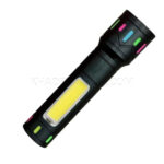 چراغ قوه پلیسی پک سبز مدل Flashlight COB+XPE LED 801 - تصویر 2