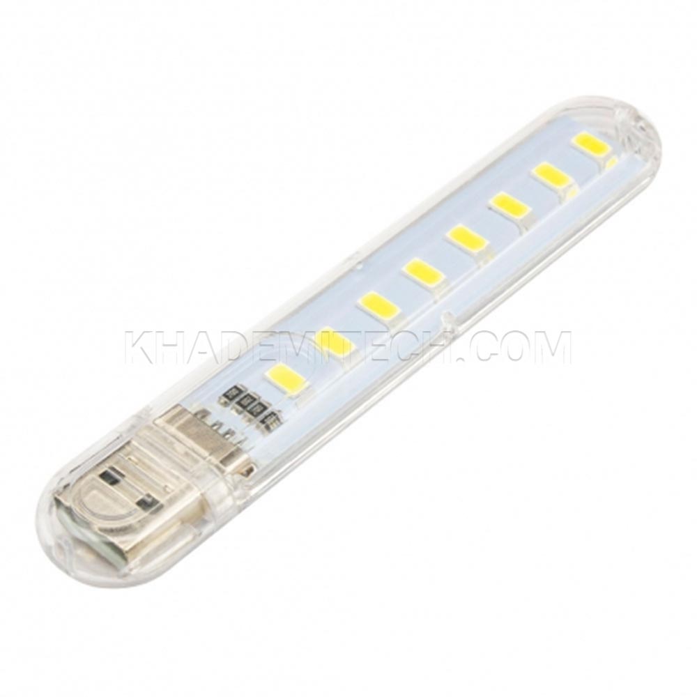 چراغ اضطراری فلشی بزرگ مدل USB-8LED