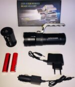 0چراغ قوه پلیسی  دوباتری  MX-LT6 - تصویر 2
