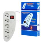 بسته 33 عددی چندراهی برق و محافظ ولتاژ 5 خانه تکسان مدل TAKSAN 2500V طول 3 متر - تصویر 3