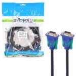 کابل مانیتور رویال مدل ROYAL VGA 3+6  طول 3 متر